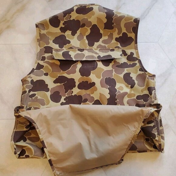 VTG Mount'N Prairie Hunting Vest Mens Small Camo Front Loader Shell Holders - Picture 6 of 8